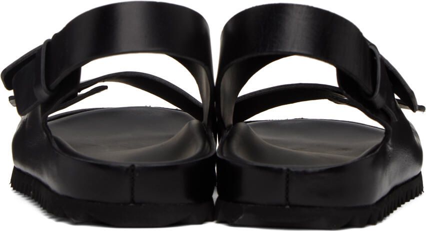 Officine Creative Black Agorà 001 Sandals
