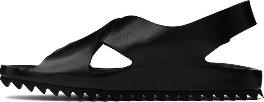 Officine Creative Black Agorà 007 Sandals - Picture 4