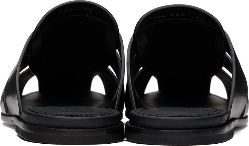 Officine Creative Black Fidel 003 Sandals