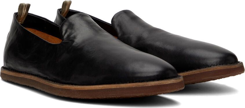 Officine Creative Black Hancock 001 Loafers - Picture 2