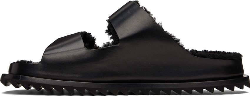 Officine Creative Black Introspectus 003 Sandals - Picture 3