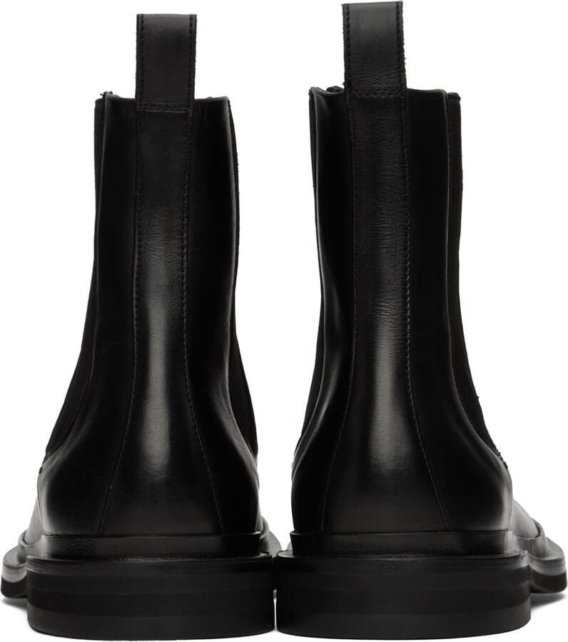 Officine Creative Black Major 002 Chelsea Boots
