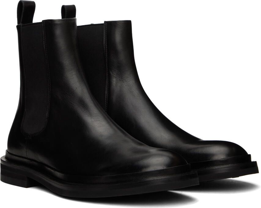 Officine Creative Black Major 002 Chelsea Boots - Picture 2