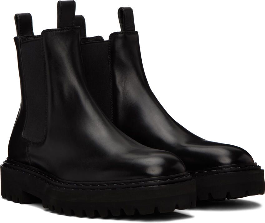 Officine Creative Black Pistols 003 Chelsea Boots - Picture 2