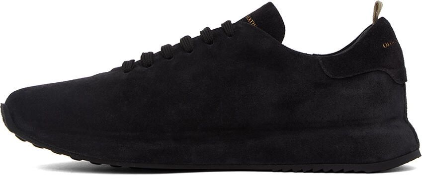 Officine Creative Black Suede Race 017 Sneakers - Picture 3