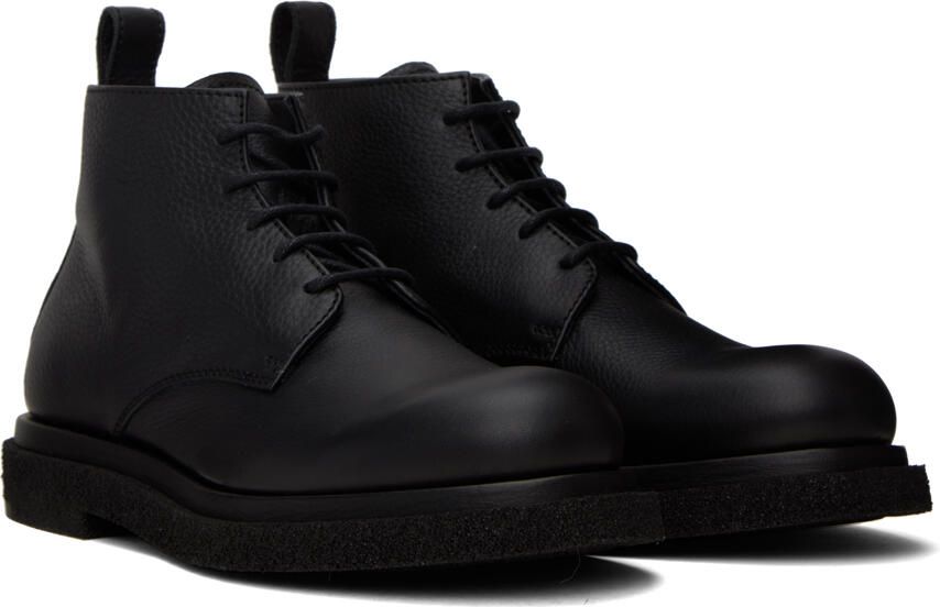 Officine Creative Black Tonal 010 Boots - Picture 2