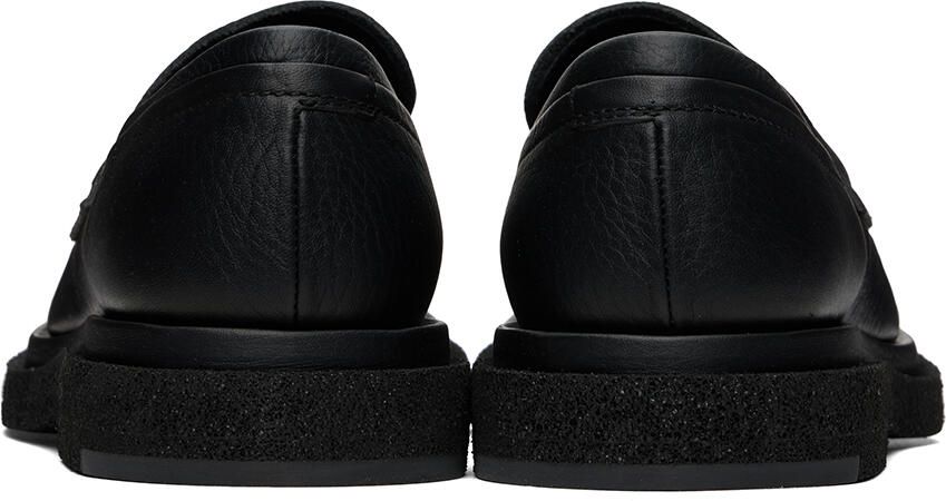 Officine Creative Black Tonal 012 Loafers