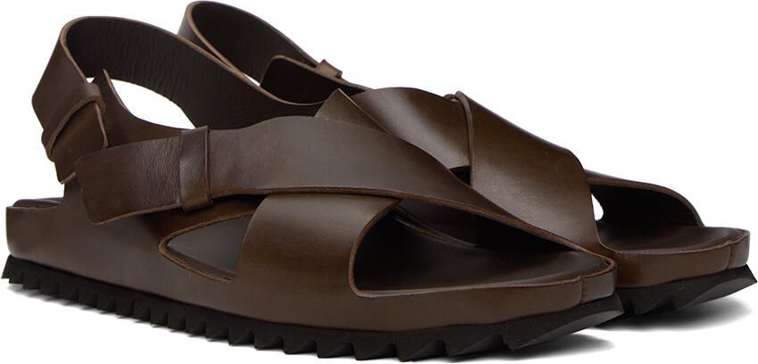 Officine Creative Brown Agorà 007 Sandals - Picture 2