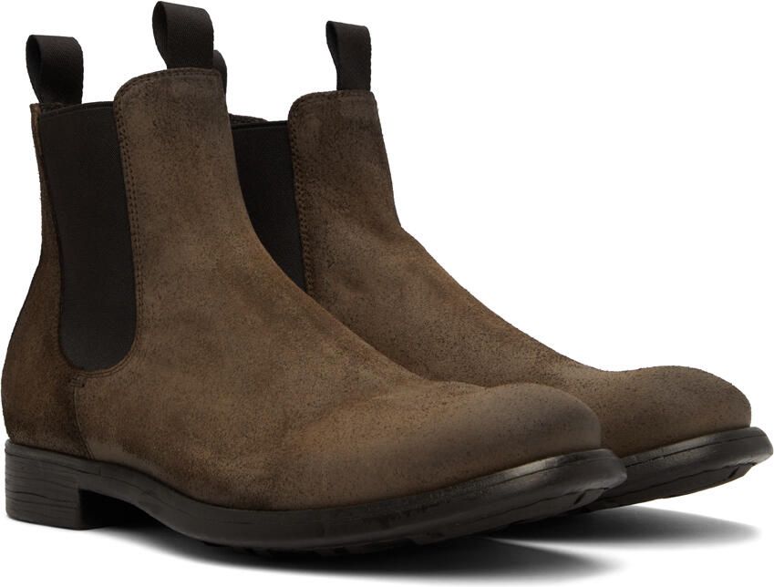 Officine Creative Brown Chronicle 002 Chelsea Boots - Picture 2