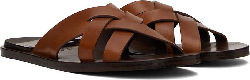 Officine Creative Brown Kontraire 003 Sandals - Picture 3