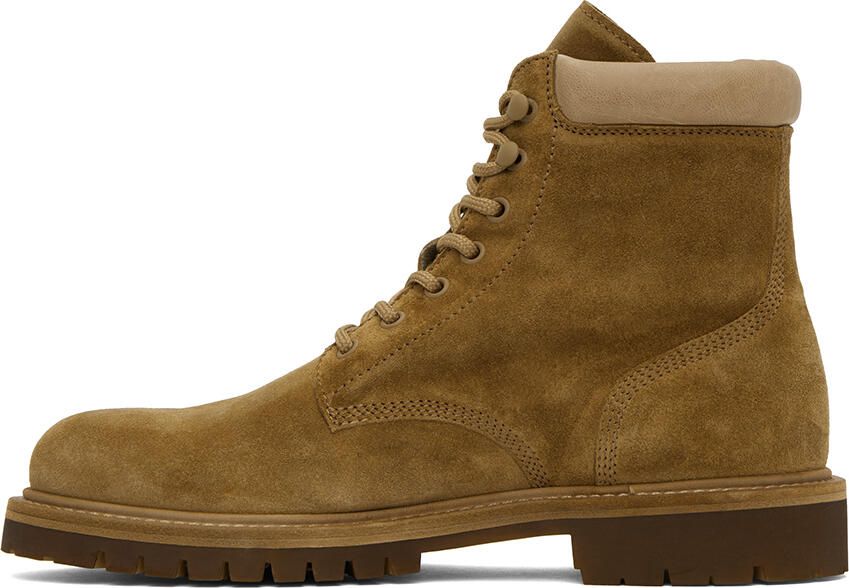 Officine Creative Brown Suede Boss 002 Boots - Picture 3