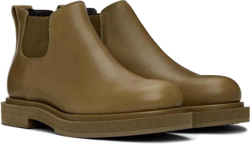 Officine Creative Green Tonal 003 Chelsea Boots - Picture 2