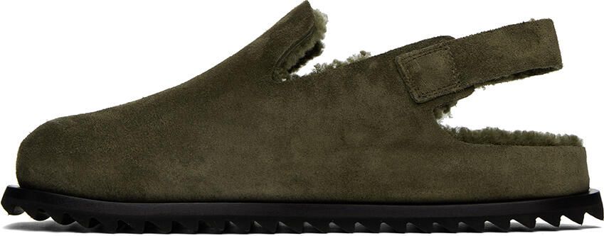 Officine Creative Khaki Introspectus 004 Loafers - Picture 3