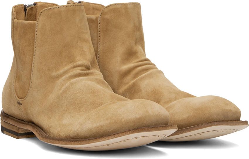 Officine Creative Tan Durga 004 Chelsea Boots - Picture 2