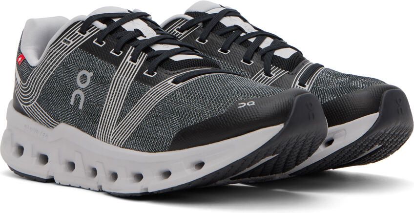 On Black & Gray Cloudgo Sneakers - Picture 2