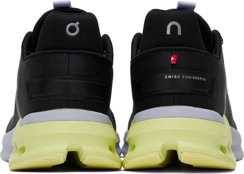 On Black Cloudnova Flux Sneakers