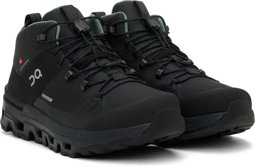 On Black Cloudtrax Sneakers - Picture 2