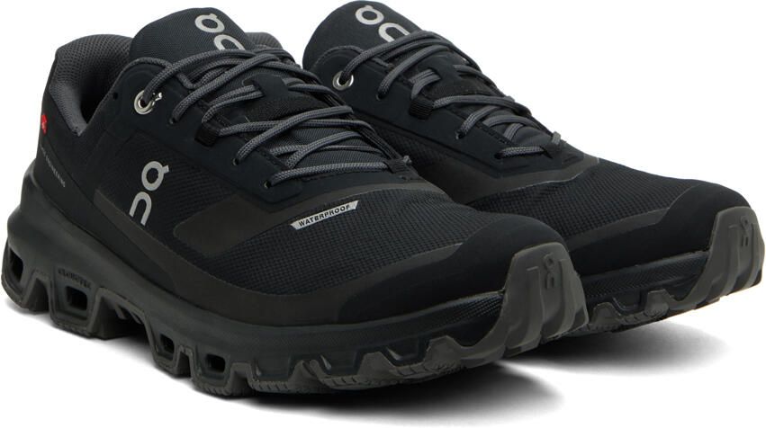 On Black Waterproof Cloudventure Sneakers - Picture 2