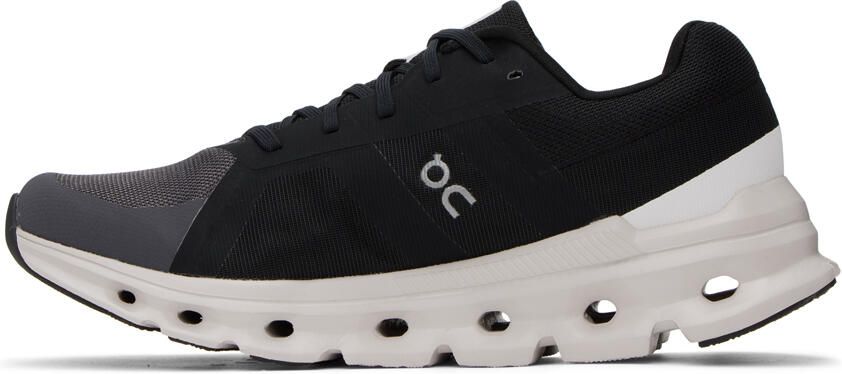 On Gray & Black Cloudrunner Sneakers - Picture 3