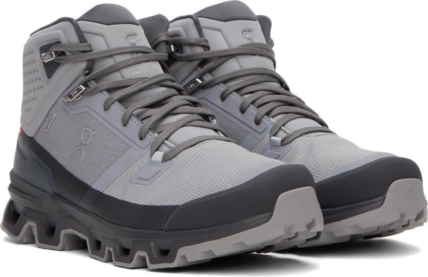On Gray Cloudrock 2 Waterproof Sneakers - Picture 2