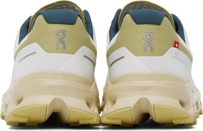 On Green & Off-White Cloudvista Sneakers