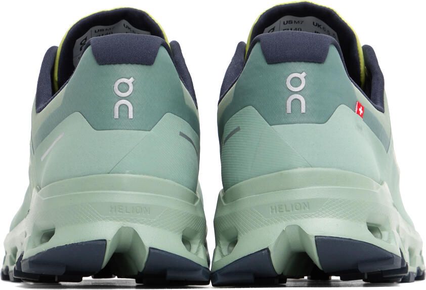On Green Waterproof Cloudvista Sneakers