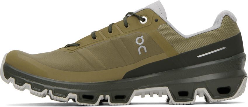 On Khaki Cloudventure Sneakers - Picture 3