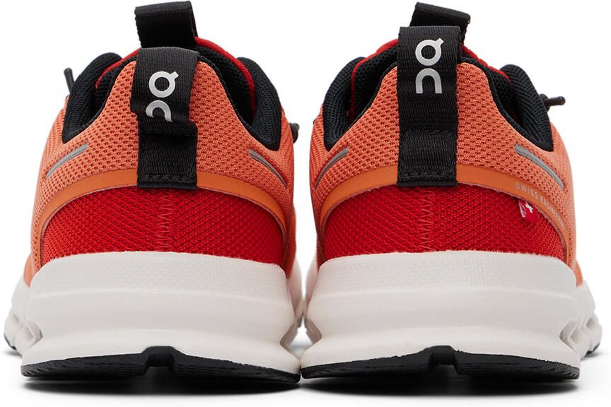 On Kids Orange Cloud Sky Big Kids Sneakers - Picture 4