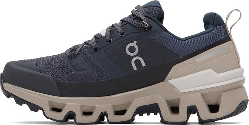 On Navy Cloudwander Waterproof Sneakers - Picture 3