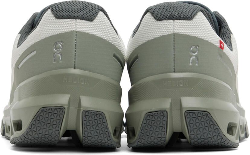 On Off-White & Gray Cloudventure Sneakers