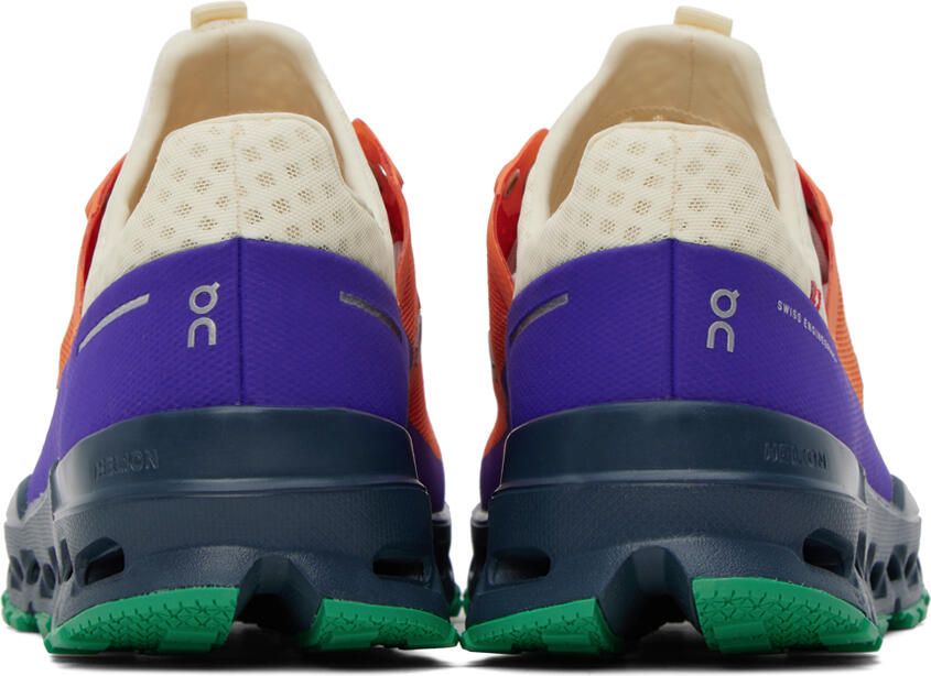 On Orange & Navy Cloudultra Sneakers