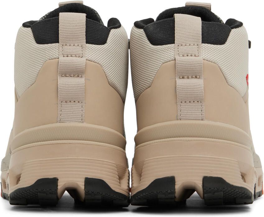 On Taupe Cloudtrax Ankle Boots - Picture 5