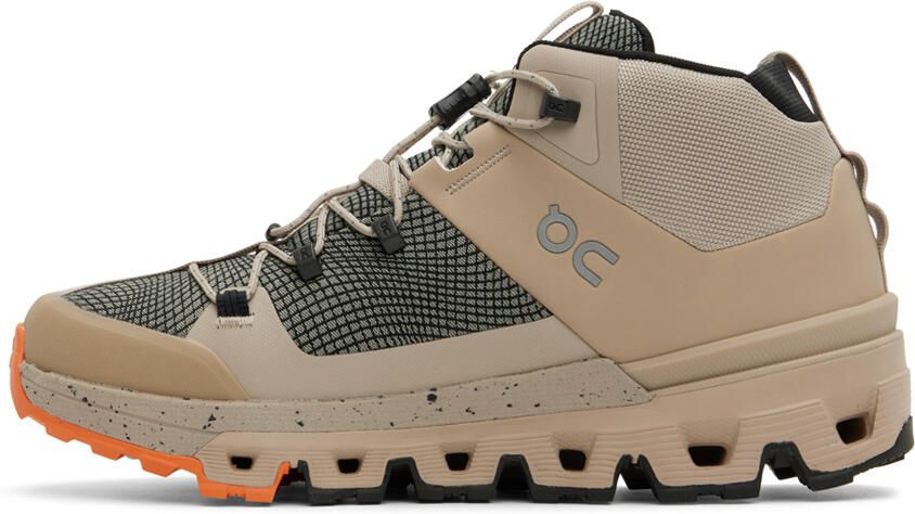 On Taupe Cloudtrax Ankle Boots - Picture 3