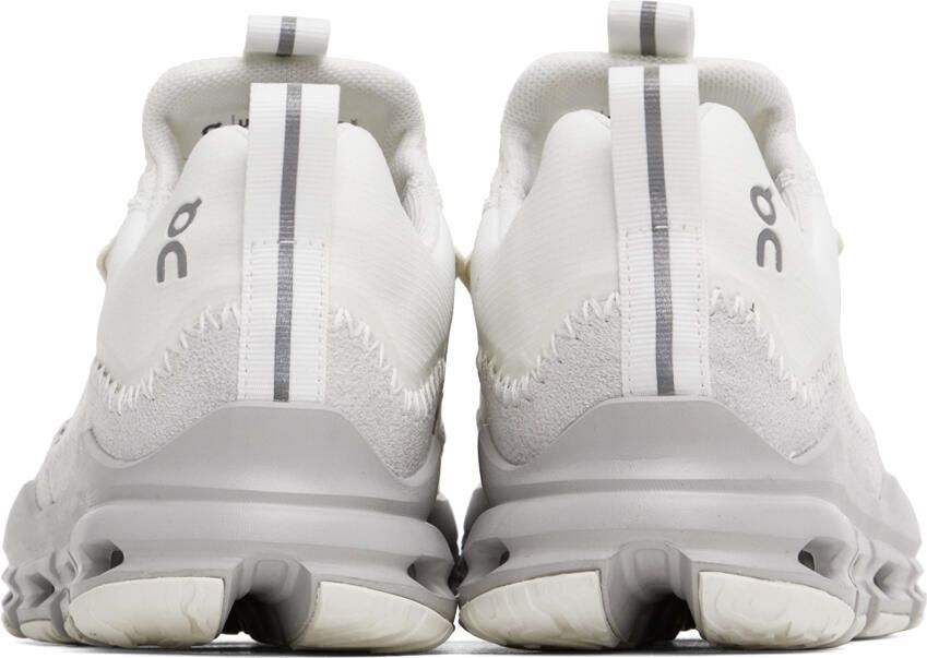 On White Cloudaway Sneakers