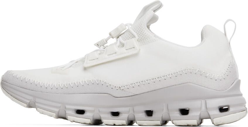 On White Cloudaway Sneakers - Picture 3