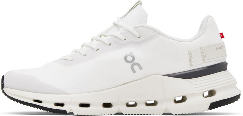 On White Cloudnova Form Sneakers - Picture 3