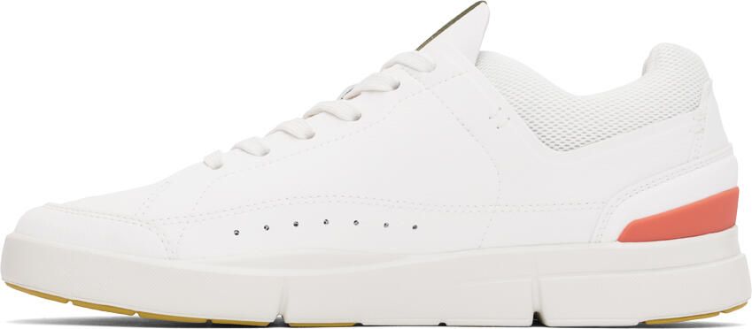 On White 'The Roger' Centre Court Sneakers - Picture 3