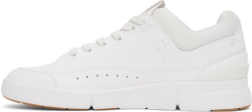 On White 'The Roger' Centre Court Sneakers - Picture 4