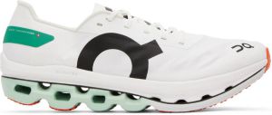 On White & Green Cloudboom Echo Sneakers