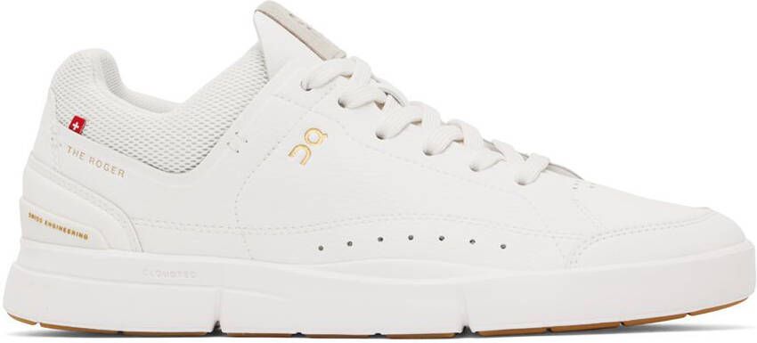 On White 'The Roger Centre Court' Sneakers