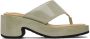 OSOI Gray Tobee Platform Sandals - Thumbnail 1