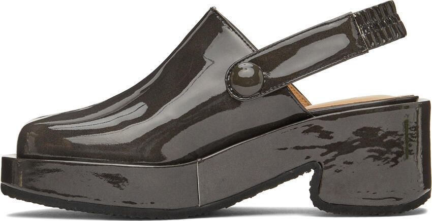 OSOI Black Tobee Clogs - Picture 3