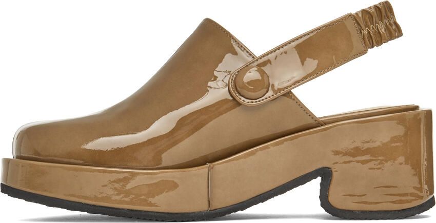 OSOI Brown Tobee Clogs - Picture 3