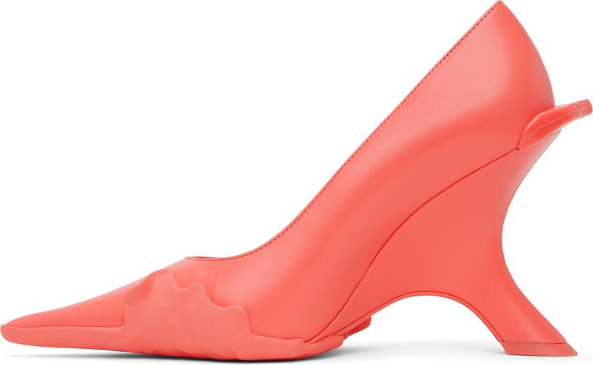 Ottolinger Pink Graphic Heels - Picture 3