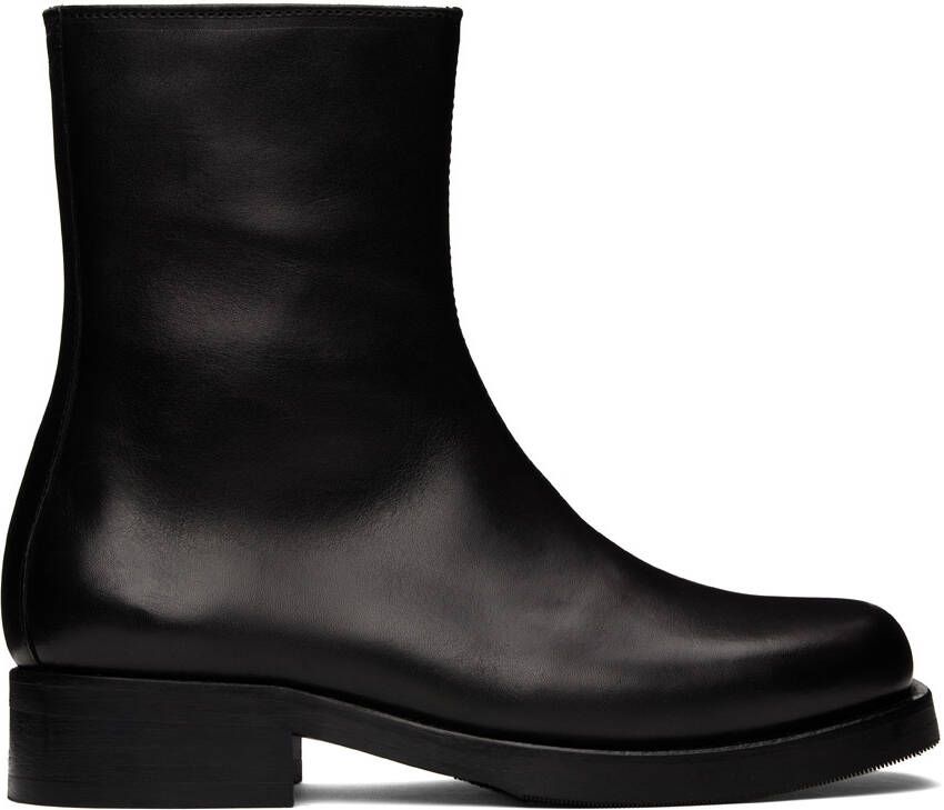 Our Legacy Black Low Shaft Boots - Dressed.com