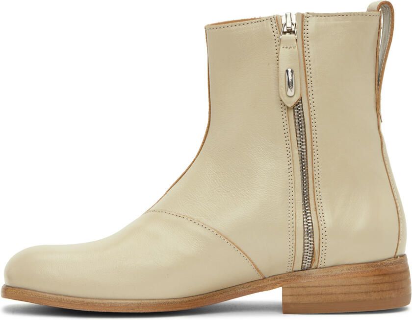 Our Legacy Beige Michaelis Boots - Picture 3