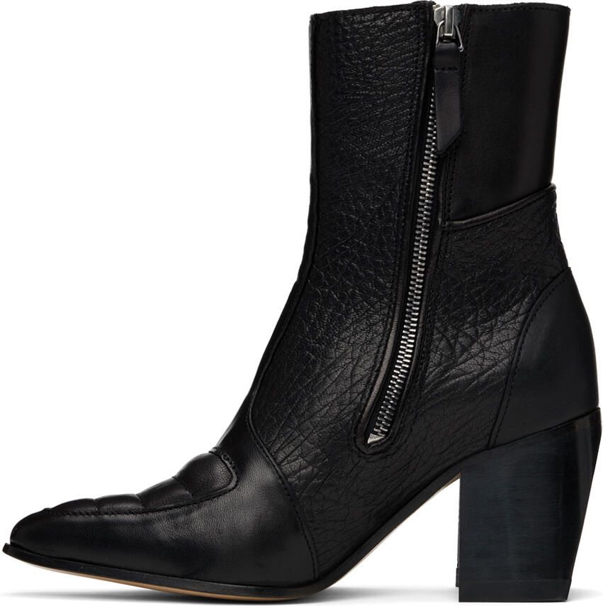 Our Legacy Black Saber Boots - Picture 2