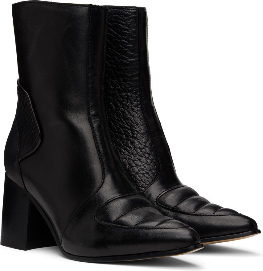 Our Legacy Black Saber Boots - Picture 6