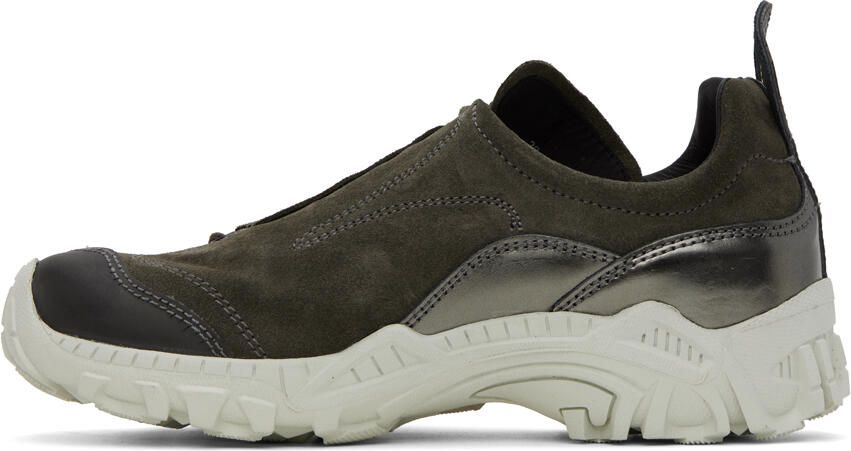 Our Legacy Gray & Silver Gabe Sneakers - Picture 4