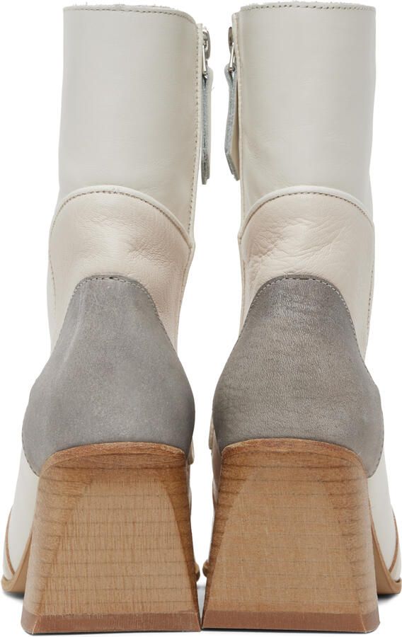 Our Legacy Off-White Saber Boots - Picture 3